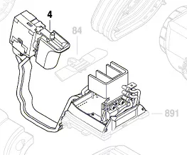 Module électronique réf. 1 607 233 316 BOSCH